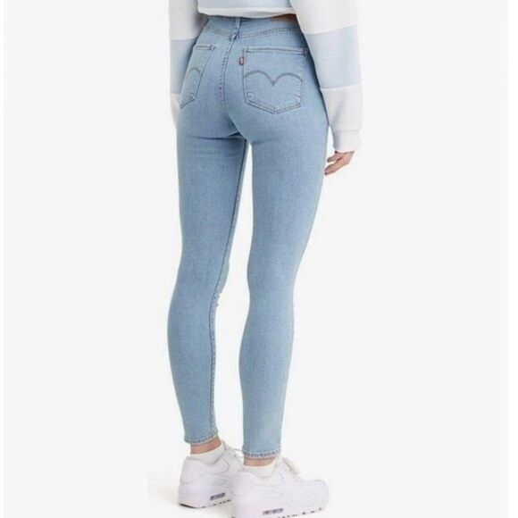 Levi's Denim - LEVI'S 721 \ High Rise Skinny Light Blue Wash Sz 25